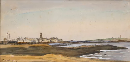 MAB - Artiste venu peindre la Bretagne Charles-François Daubigny