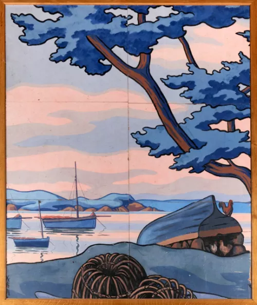 MAB - Artiste breton Charles de Kergariou, dit Kerga